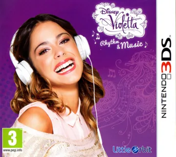 Disney Violetta - Rhythm & Music (Europe)(En,Fr,Es,Ge,It,Po) box cover front
